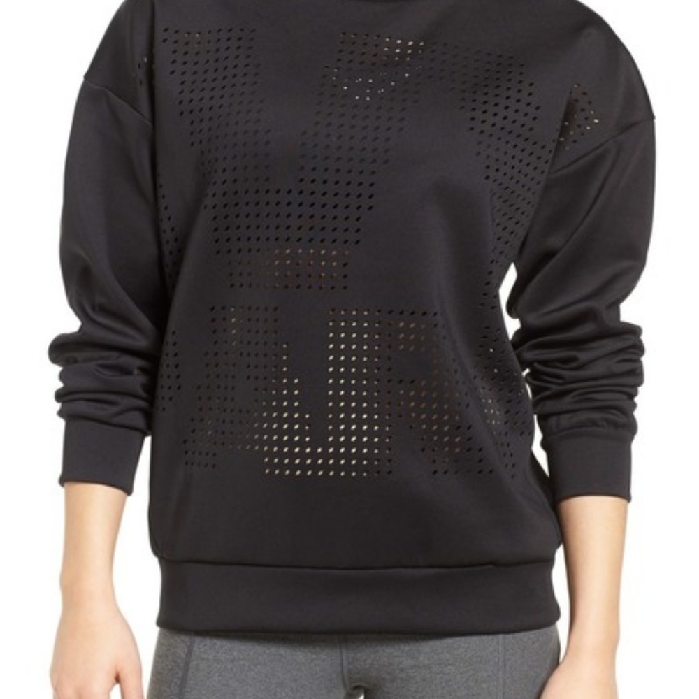 NWT Ivy Park Lazer Cut Sweatshirt Sz XS